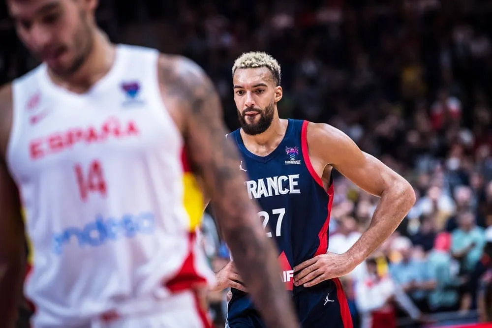 Rudy Gobert après la défaite contre l’Espagne : « J’en ai marre des médailles d’argent »