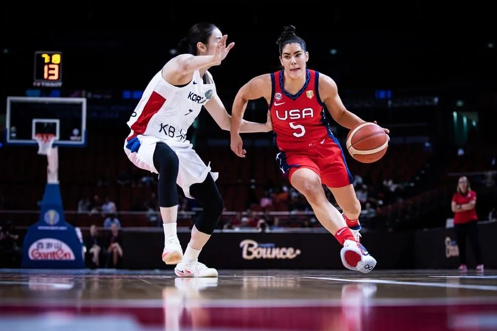 145 points, un record mondial pour les Etats-Unis face à la Corée