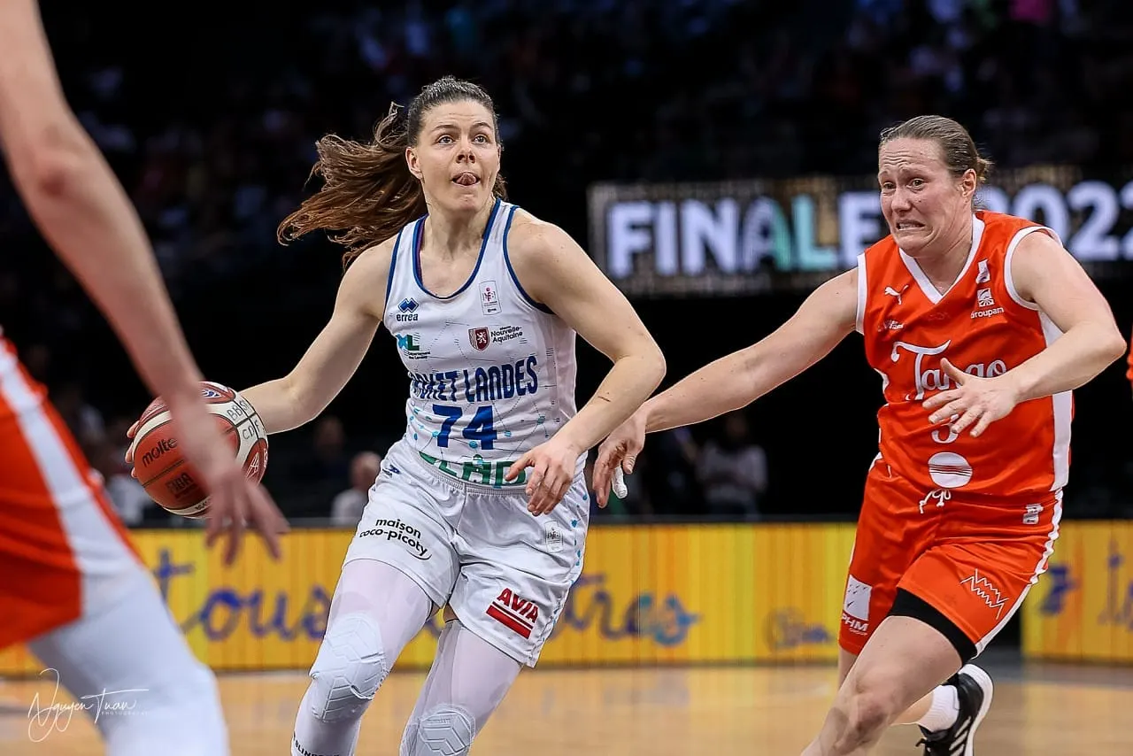 La présidente de Basket Landes sur l'absence de Marie-Eve Paget pendant un an : "Ce n'est pas une bonne nouvelle"