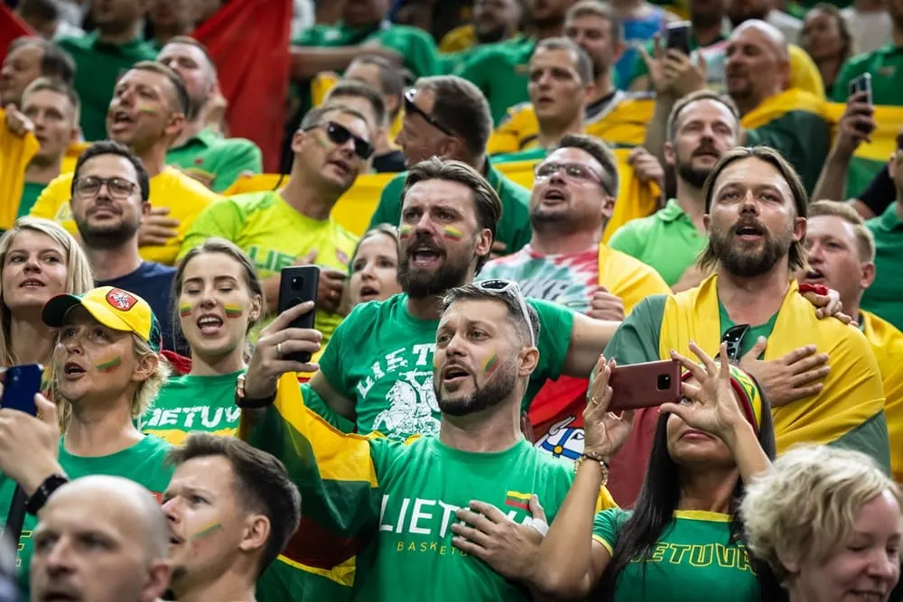 Près de six Lituaniens sur dix ont regardé l’EuroBasket 2022