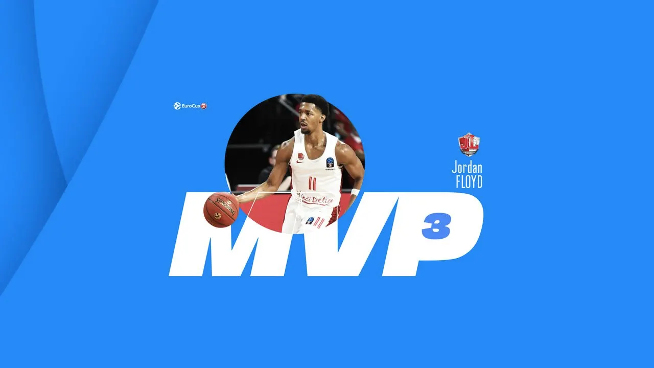 Eurocup : Jordan Floyd (Bourg) élu MVP de la 3e journée