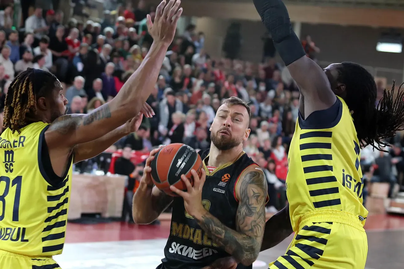 Monaco passe proche d’un exploit contre le Fenerbahçe, leader d’Euroleague