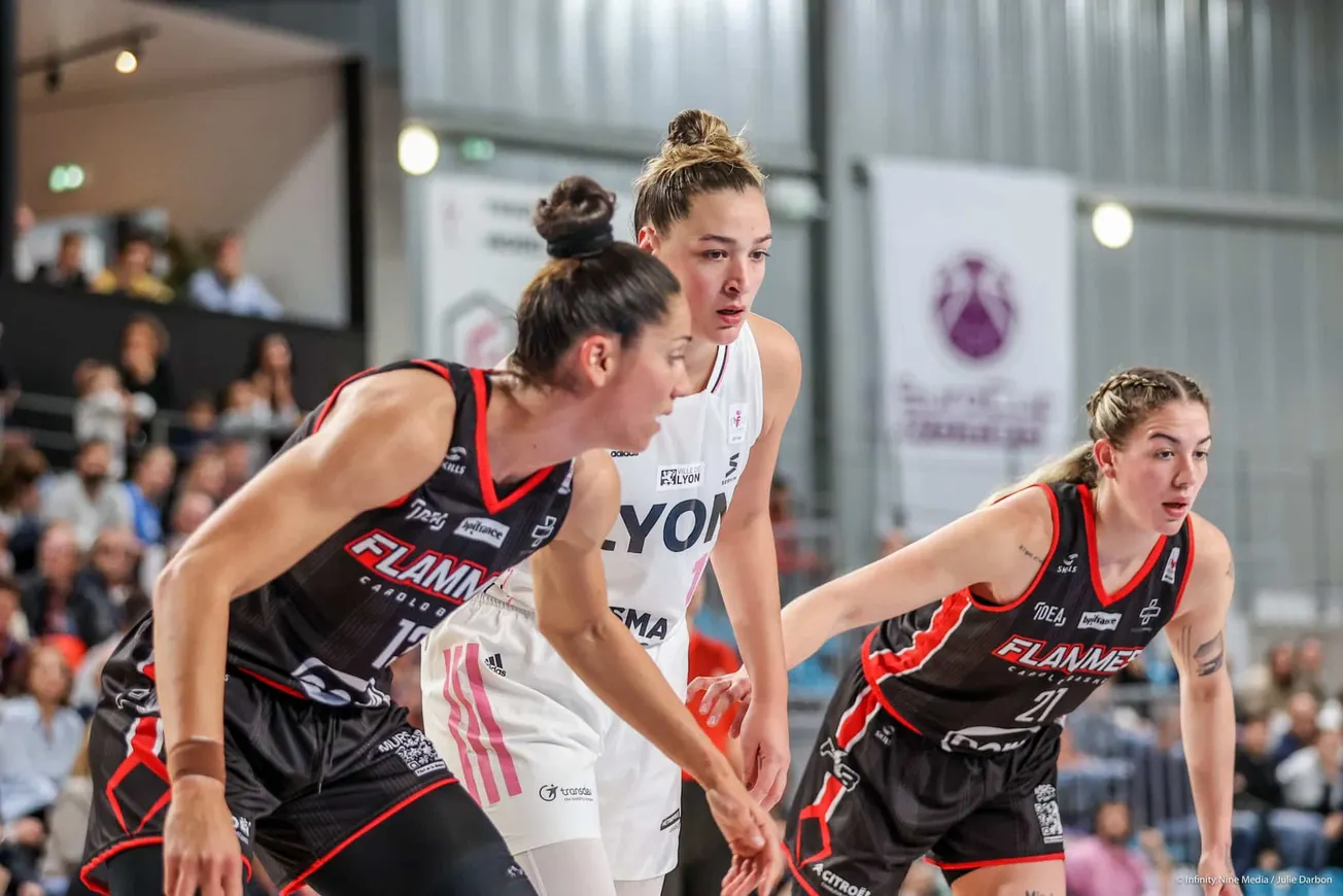 LFB : Vainqueur à La Roche, l’ASVEL féminin rejoint Bourges en tête du championnat