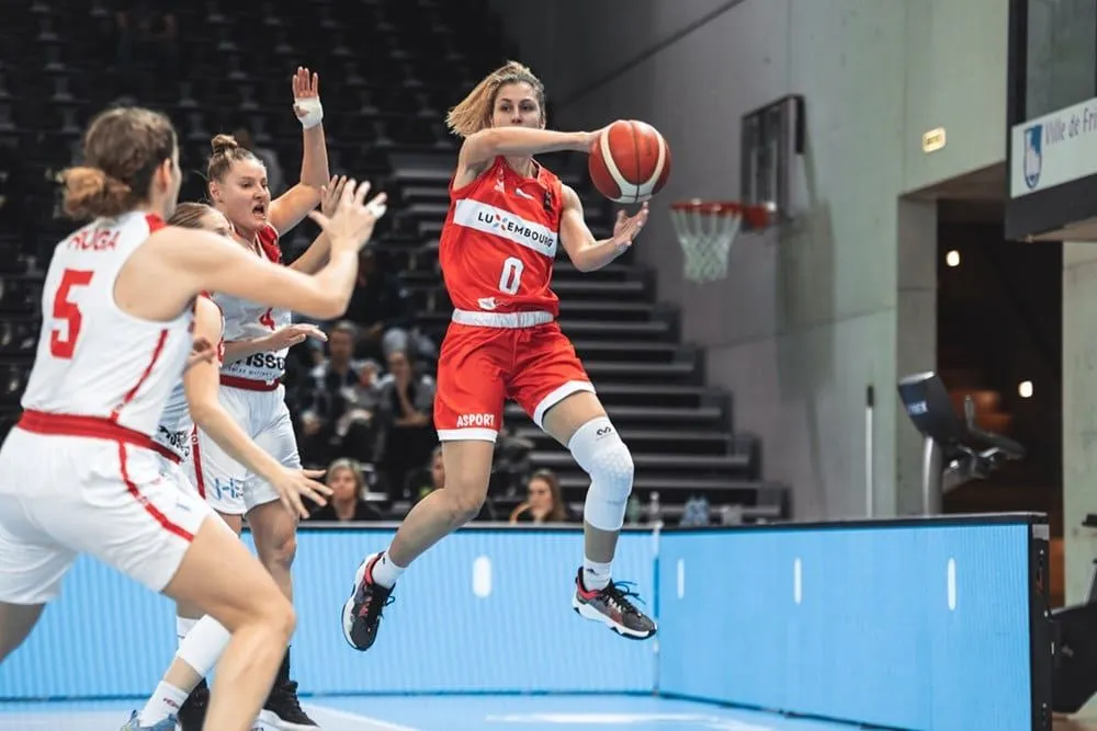 Qualifications EuroBasket féminin : Le Luxembourg étrille la Suisse