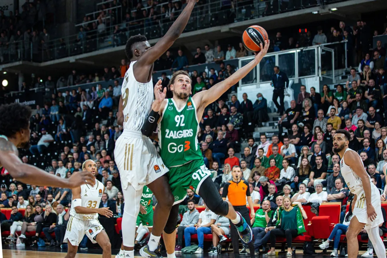Euroleague : l’ASVEL stoppée dans son élan contre le Zalgiris Kaunas
