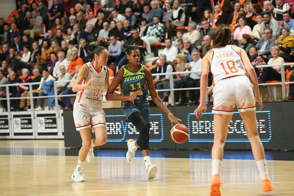 Euroleague féminine : Bourges tombe contre Prague et Valériane Vukosavljevic