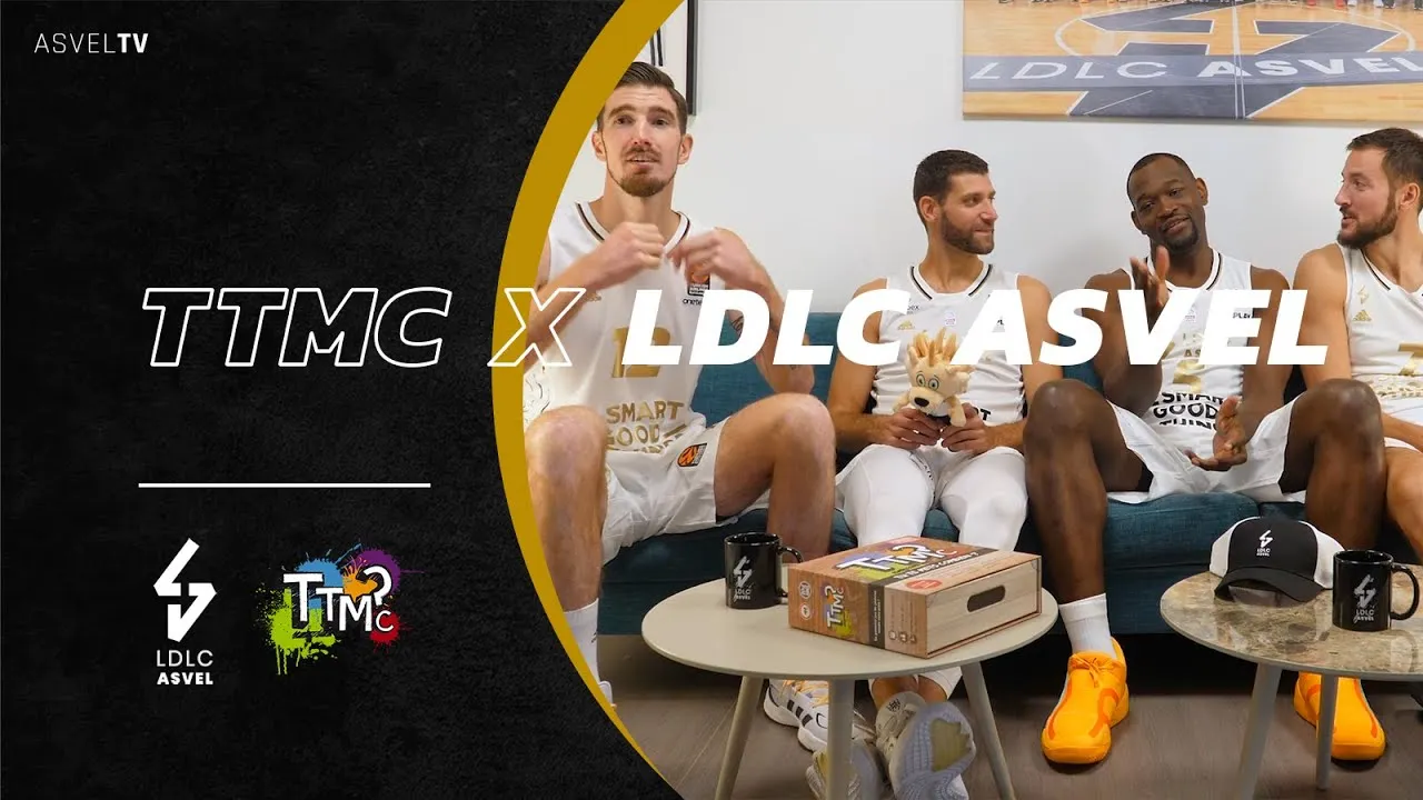 Vidéo : Les 4 champions d’Europe de l’ASVEL font un quizz