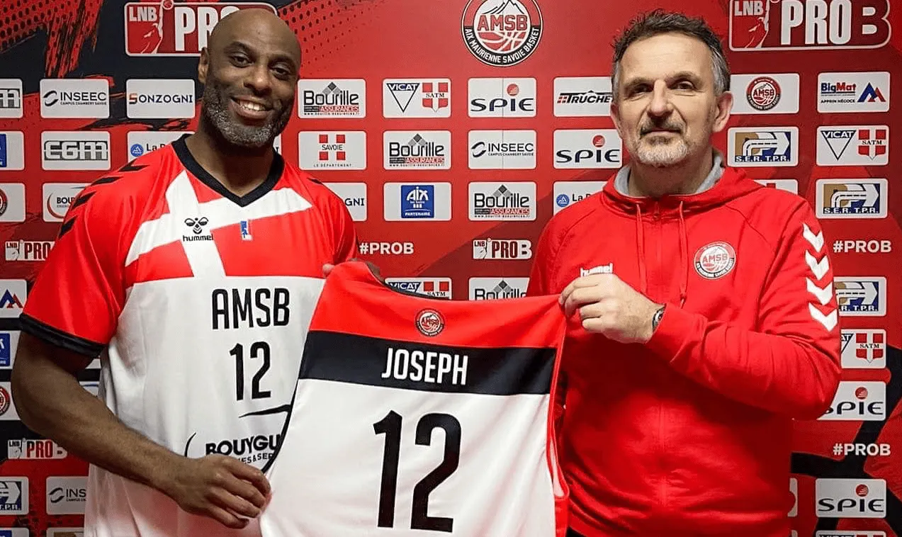 Pro B : Georgi Joseph fait ses débuts ce soir avec Aix-Maurienne contre Boulazac