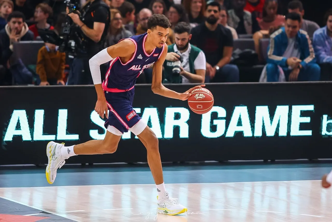 Victor Wembanyama 8e sur les réseaux sociaux de la NBA !