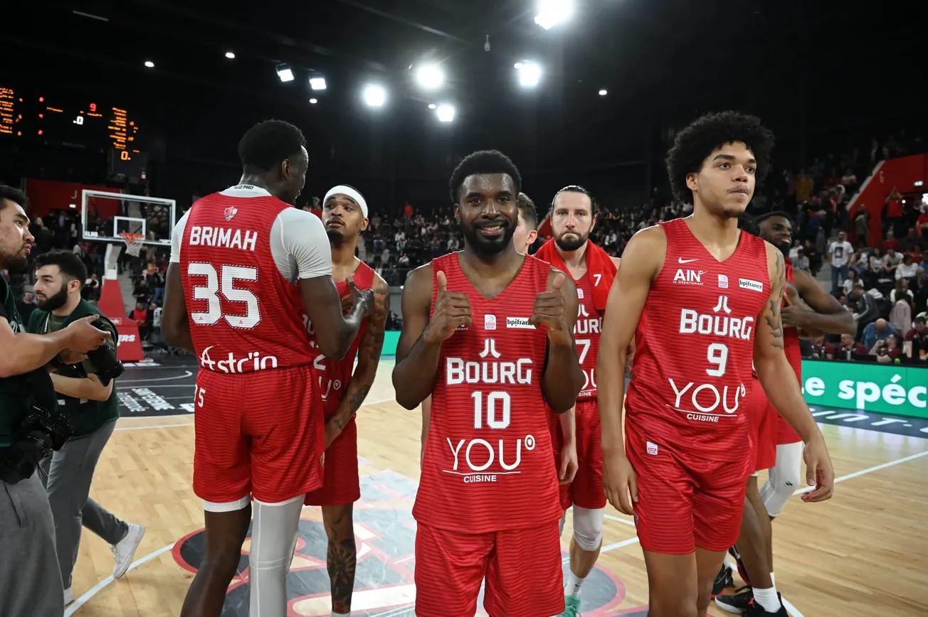 Betclic Elite : Bourg-en-Bresse s'offre la victoire à Dijon pour débuter les playoffs !