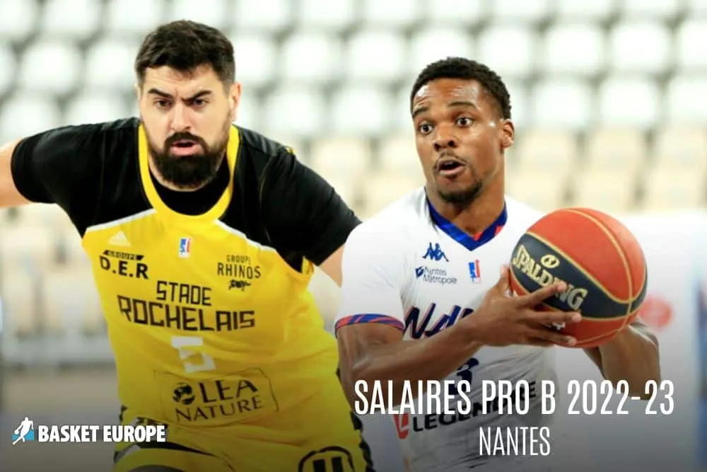 Salaires Pro B 2022-23 – Nantes : JaCori Payne intéressant