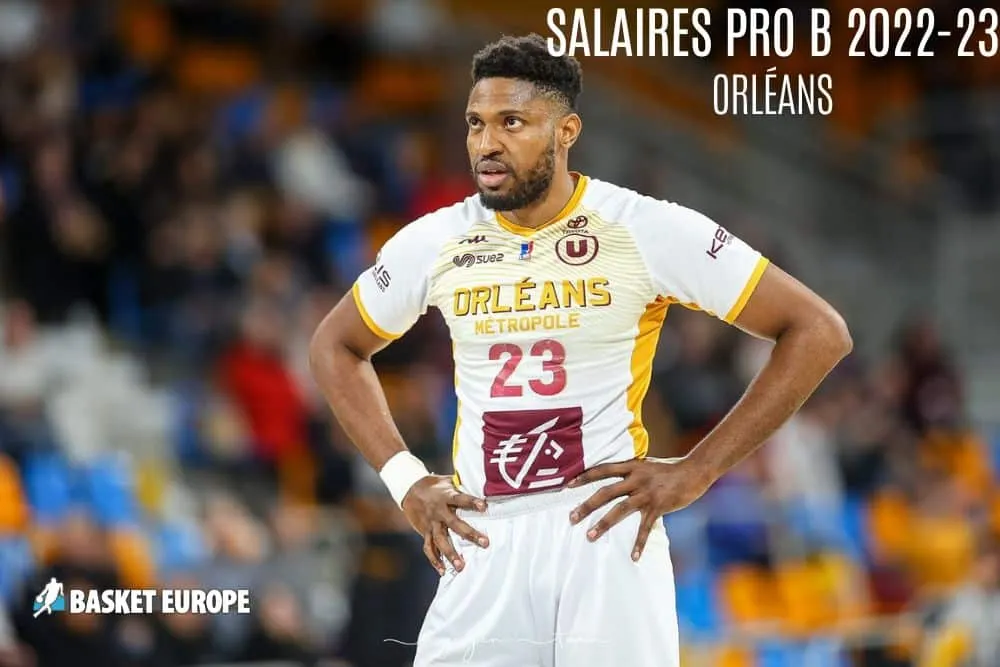 Salaires Pro B 2022-23 – Orléans : Tyran de Lattibeaudière bien seul