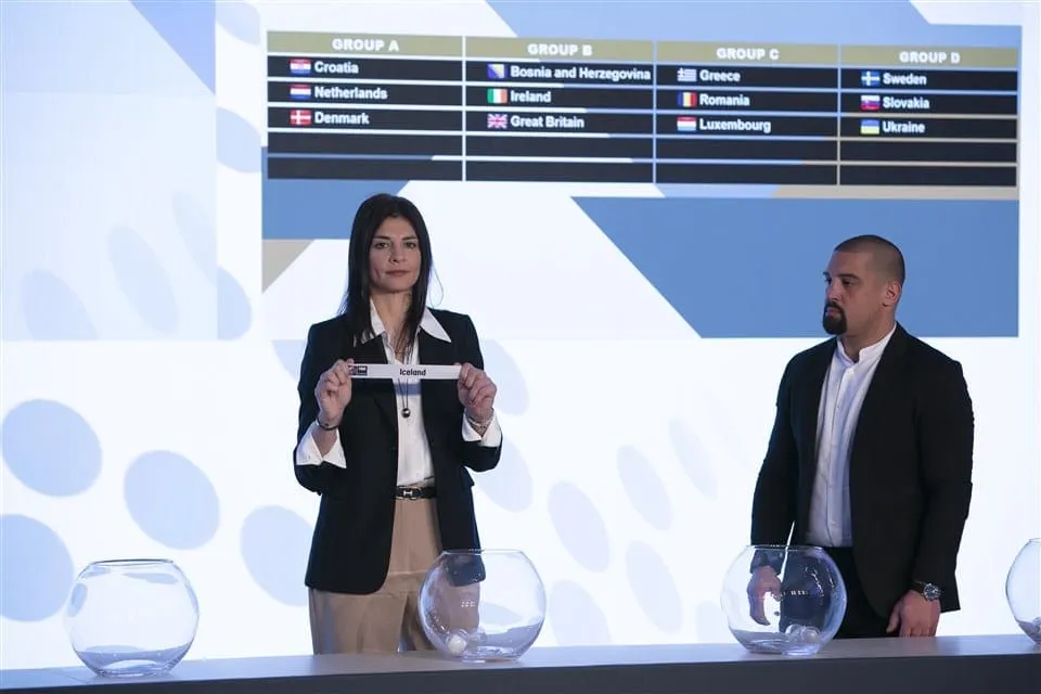 Europe : Le tirage au sort des compétitions de jeunes pour 2023