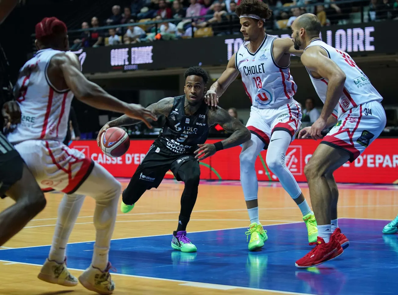 Coupe de France : l'ASVEL se défait de Cholet et se qualifie en demie
