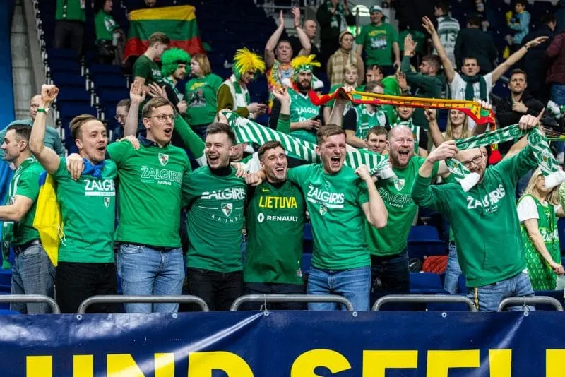 Lituanie : Le Zalgiris Kaunas fait aussi le plein pour un match de championnat