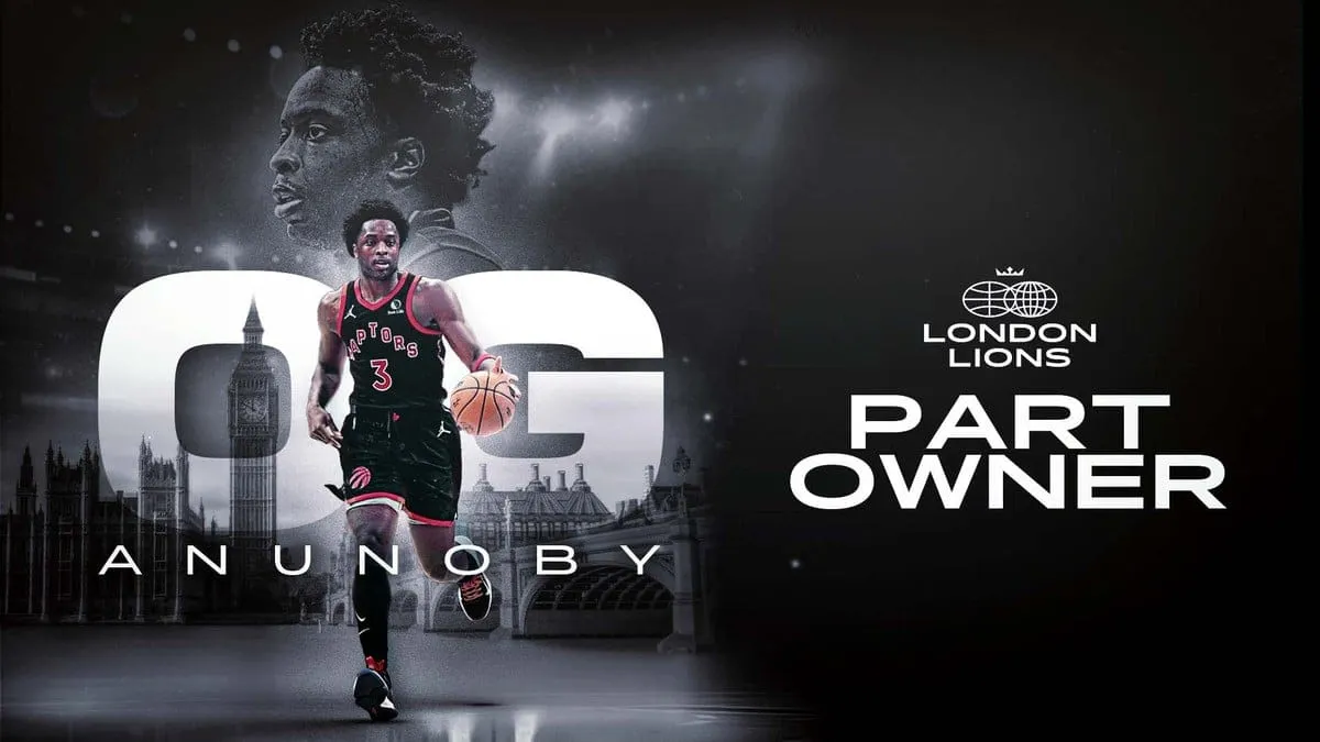 OG Anunoby devient copropriétaire des London Lions