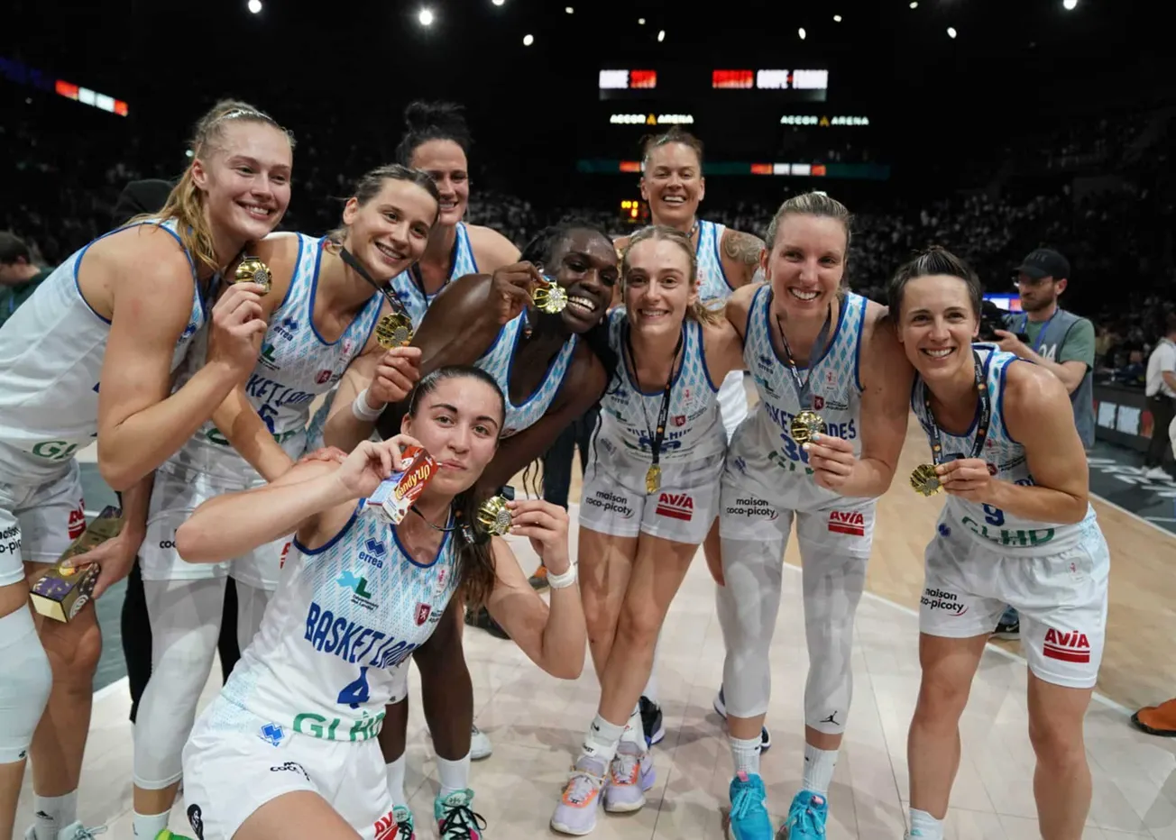 Marine Fauthoux (Basket Landes) : "Oui, ça fait plaisir de battre l'équipe avec laquelle je jouerai l'an prochain"