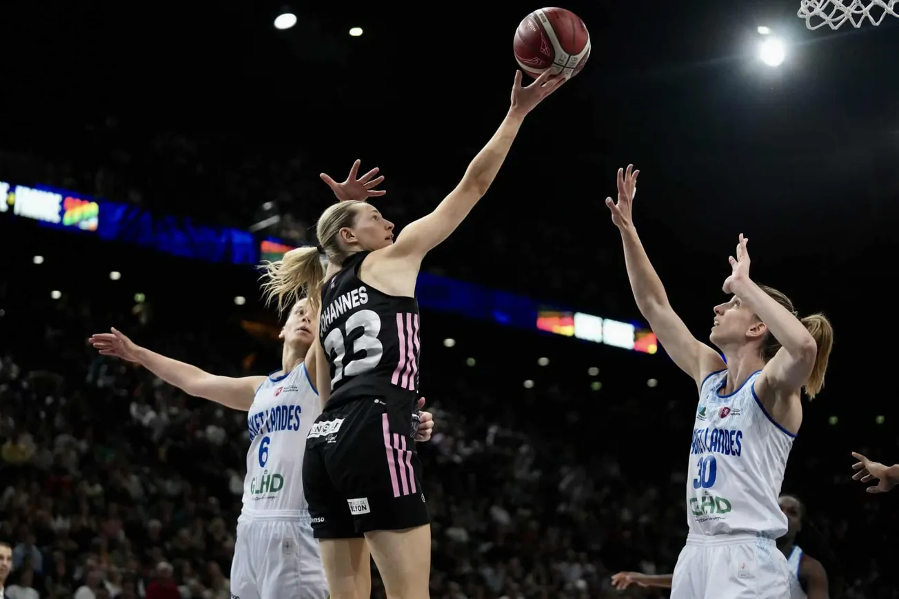 Marine Johannès et Sandrine Gruda, les regrets des leaders de l'ASVEL : « Basket Landes a fait un bon match, il faut le souligner »