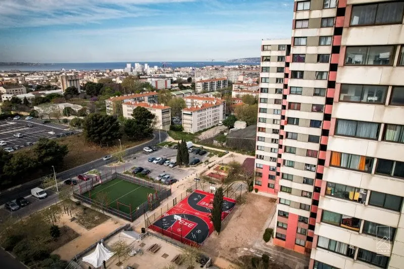 Marseille développe ses terrains de basket