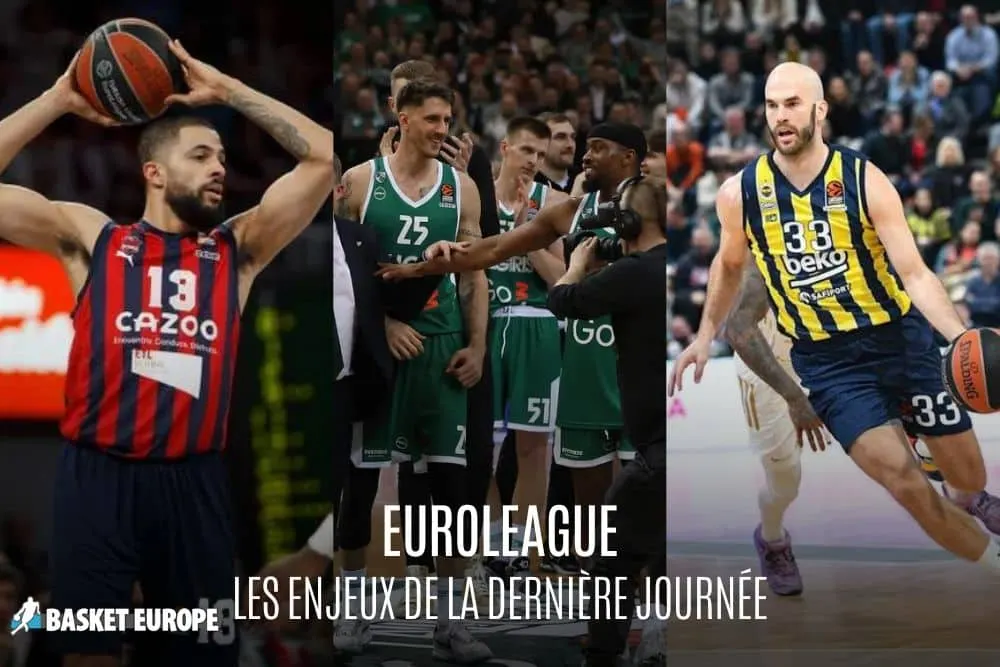 Sprint final en Euroleague : les enjeux de la 34e et dernière journée