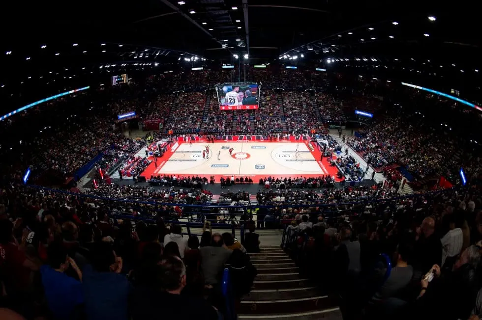 Italie : 3 764 spectateurs en moyenne, Milan et la Virtus Bologne en tête