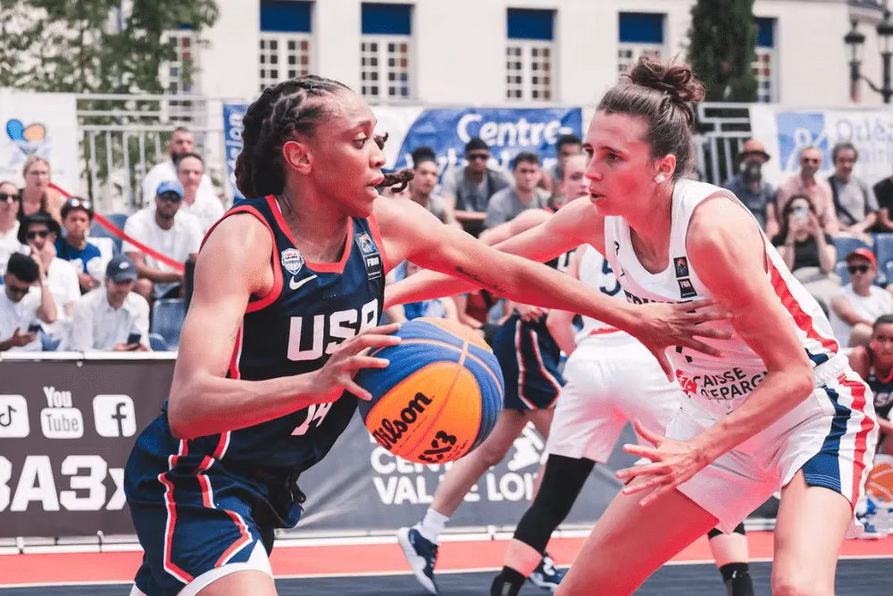 3x3 : À Orléans, les Bleues tombent encore contre Team USA