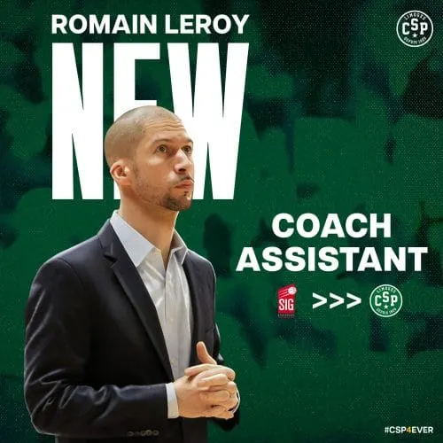 Romain Leroy (ex-Strasbourg), nouvel assistant-coach à Limoges