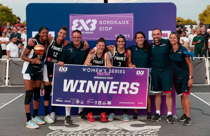 3x3 : La France vainqueur de l'étape de Bordeaux des Women’s Series