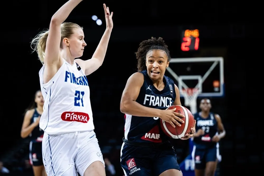 EuroBasket U20 féminin : La France haut la main face à la Finlande