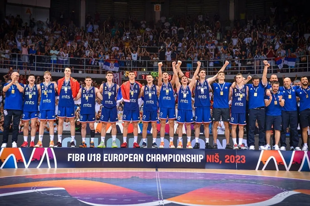 La Serbie est championne d'Europe U18