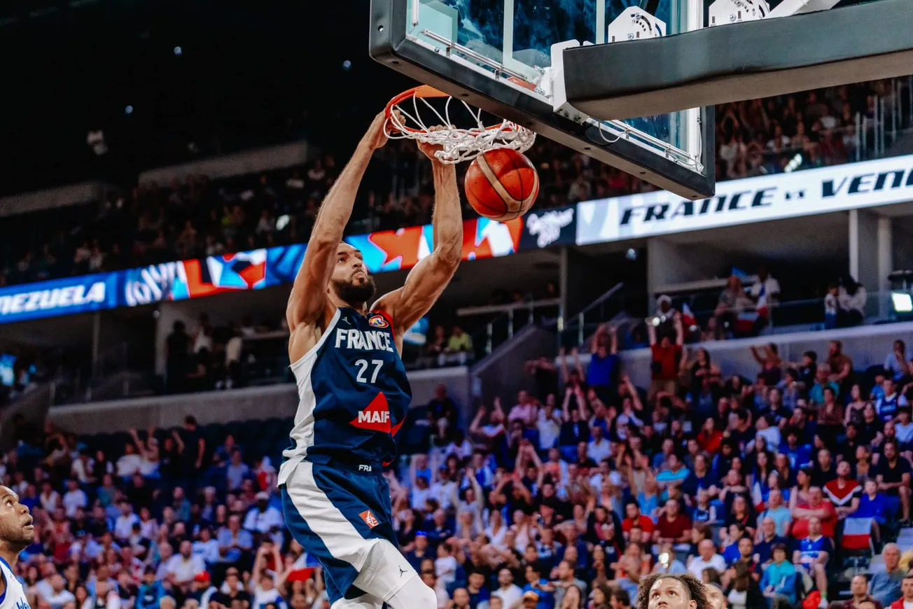 Rudy Gobert, plus gros salaire de la Coupe du monde 2023