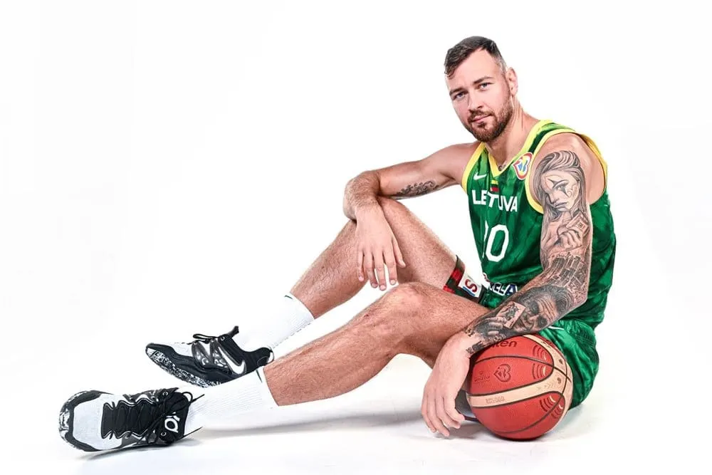 Donatas Motiejunas (Lituanie) : "Je suis vraiment heureux"