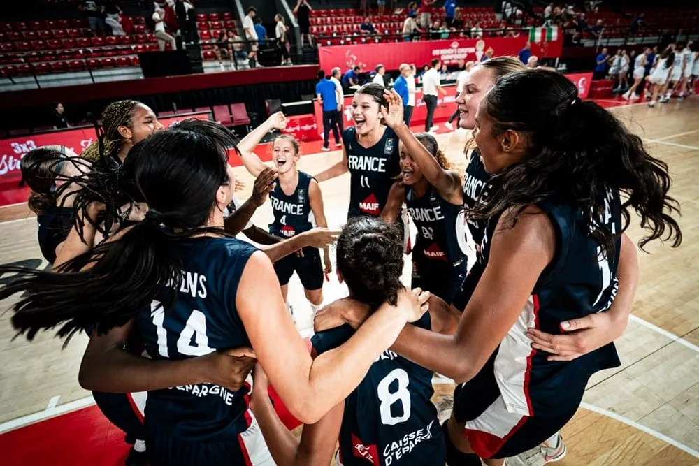 EuroBasket féminin U16 : Les Françaises joueront le titre face à l'Espagne !