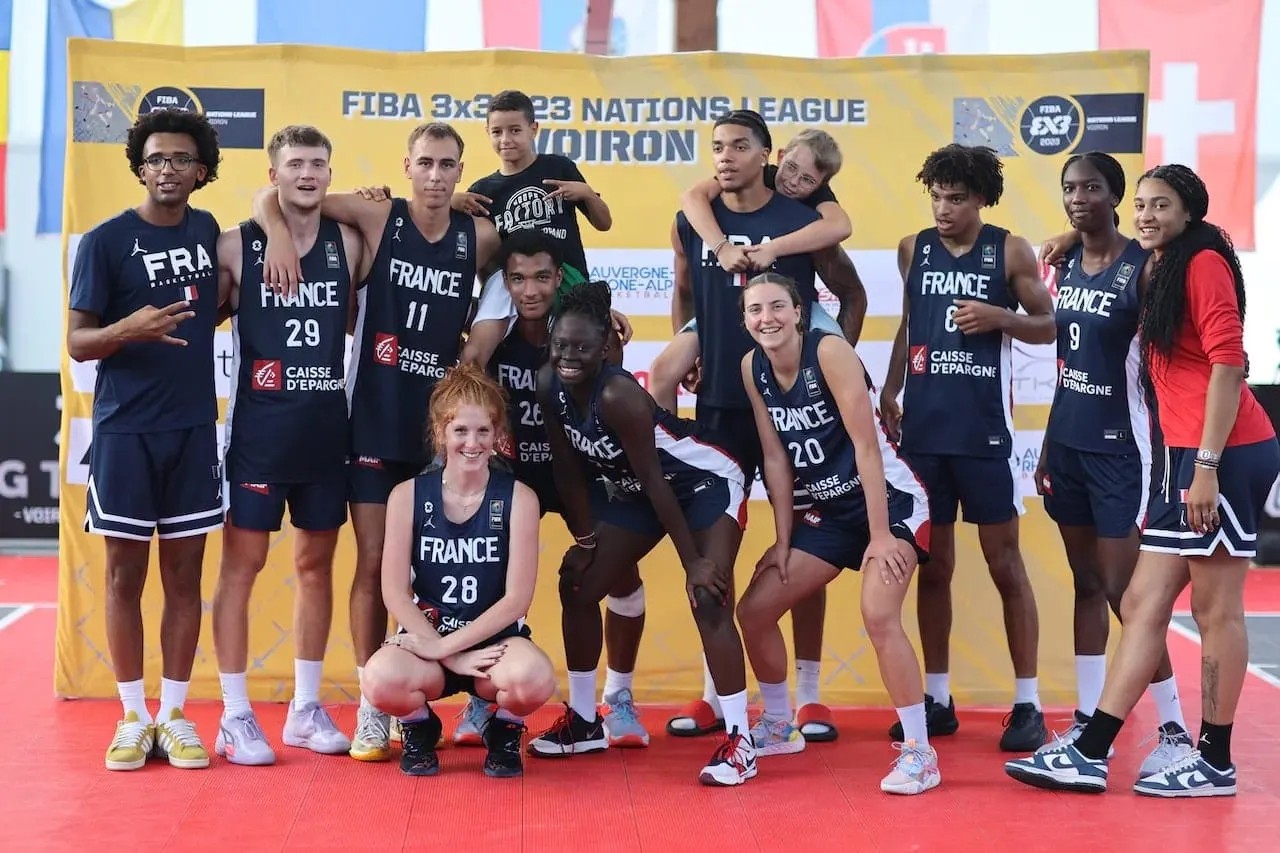 3x3 : Les Équipes de France U23 et U21 qualifiées pour la finale mondiale de la Nations League