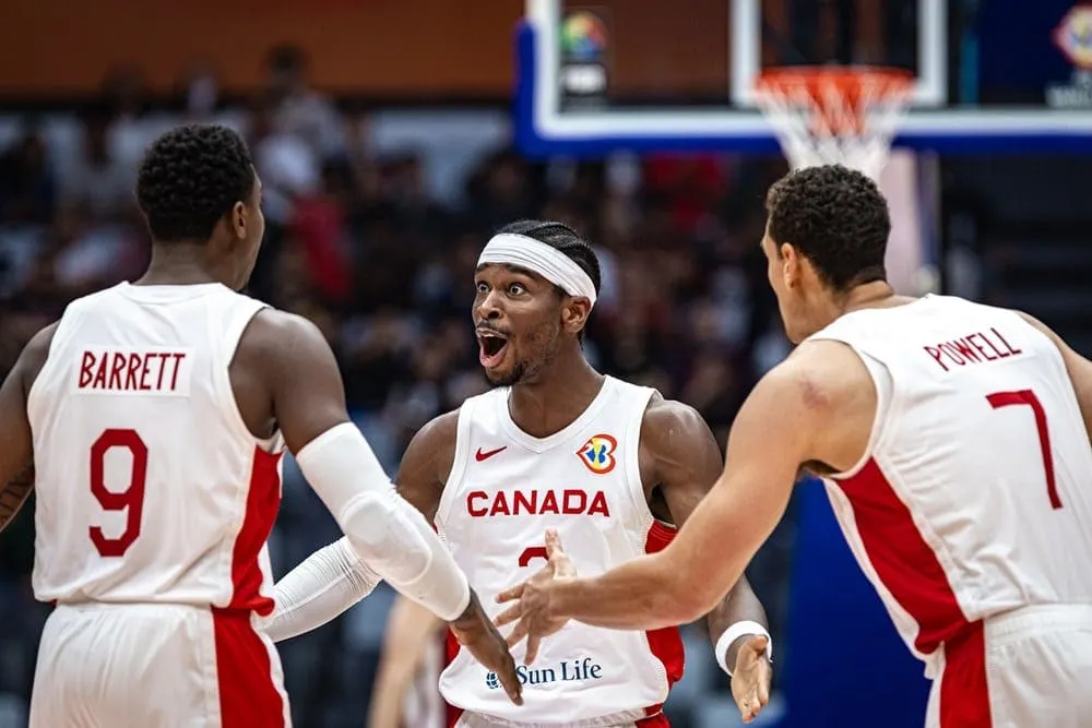 Shai Gilgeous Alexander (Canada) : "Nous allons essayer de gagner les Jeux Olympiques"