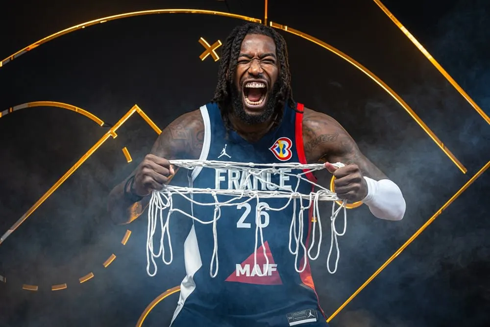 Mathias Lessort (équipe de France) : "Je veux prouver qu’on ne m’a pas attendu pour rien"