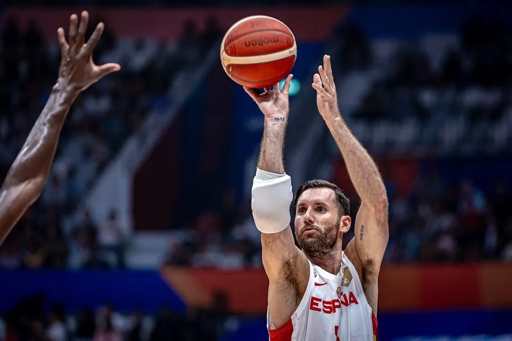 Rudy Fernandez est le premier Européen à disputer 5 éditions de la Coupe du monde