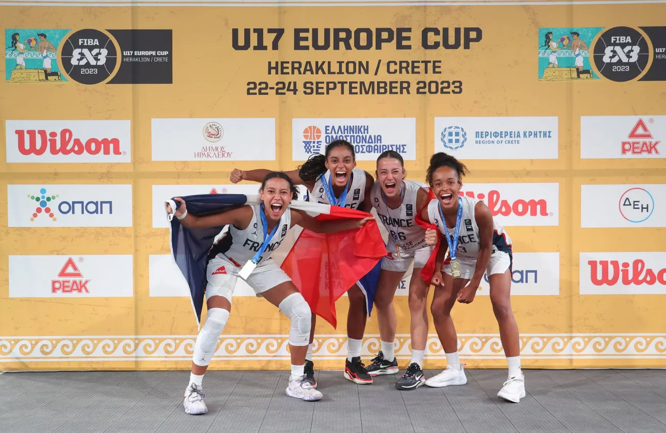 Coupe d'Europe 3x3 U17 : L'or pour les filles, le bronze pour les garçons