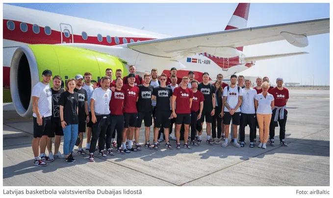 L'équipe lettone reçue en grandes pompes à Riga