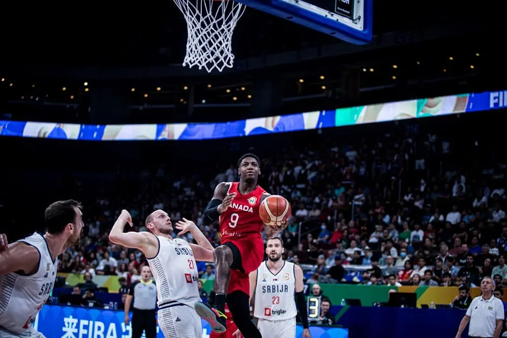 RJ Barrett (Canada) : "Nous devons repartir d'ici avec une médaille"