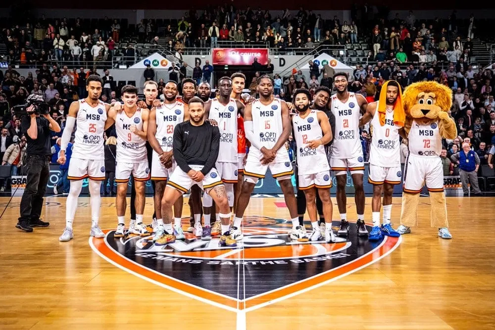 BCL : Le coach Elric Delord a apprécié le rôle du public du Mans : "Ça a poussé et pour nous c'est important"