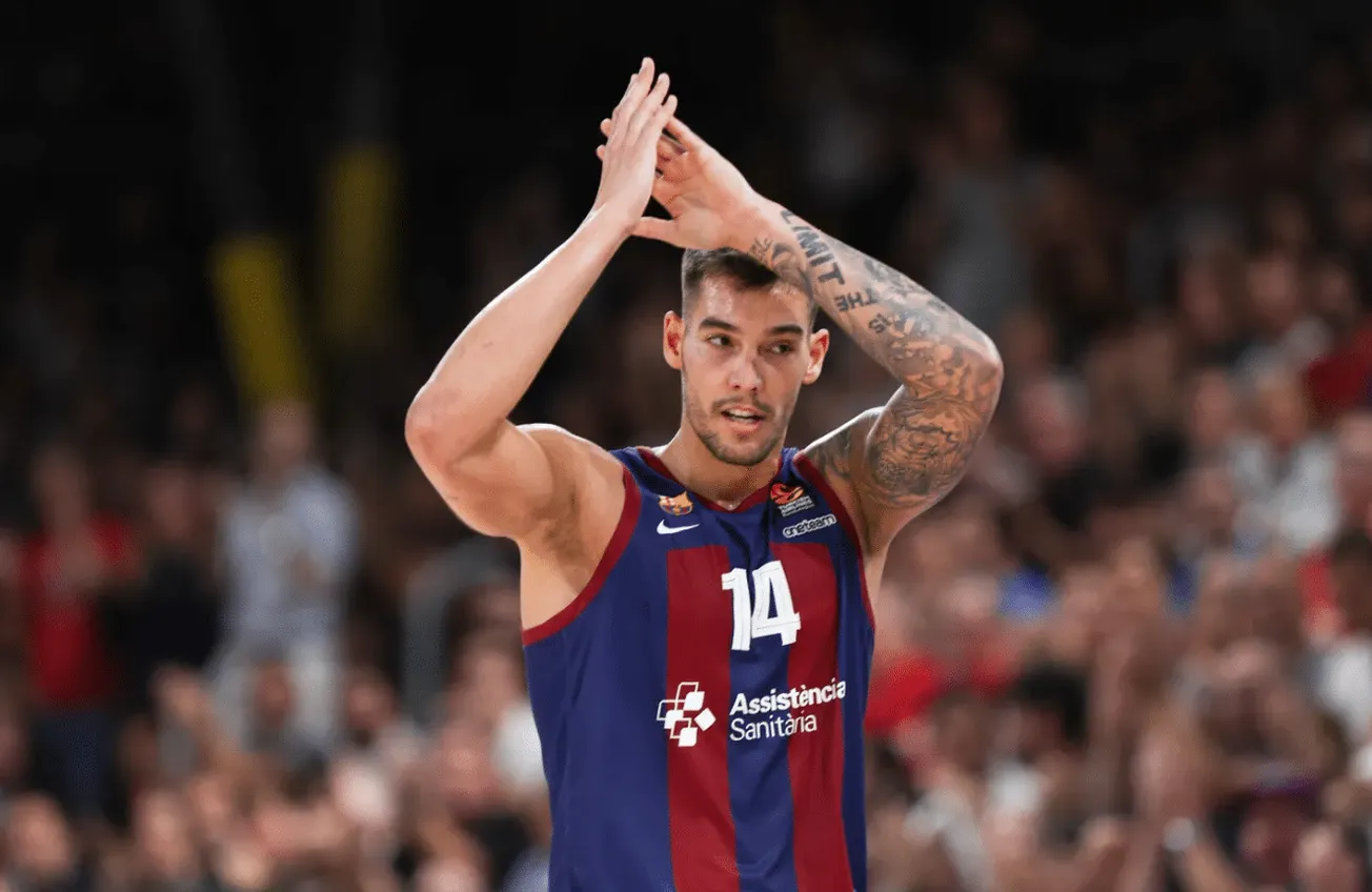 Willy Hernangomez touché par le soutien des fans barcelonais : "Me sentir si important ne fait que me motiver à m'améliorer"
