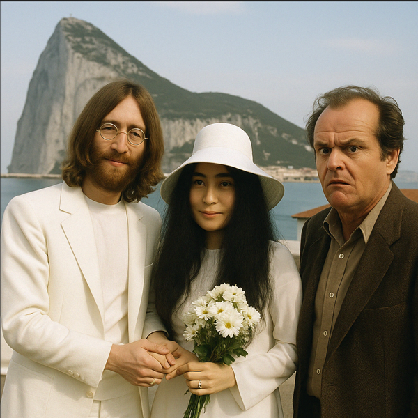 Nicholson: "John and Yoko..... O-no!"