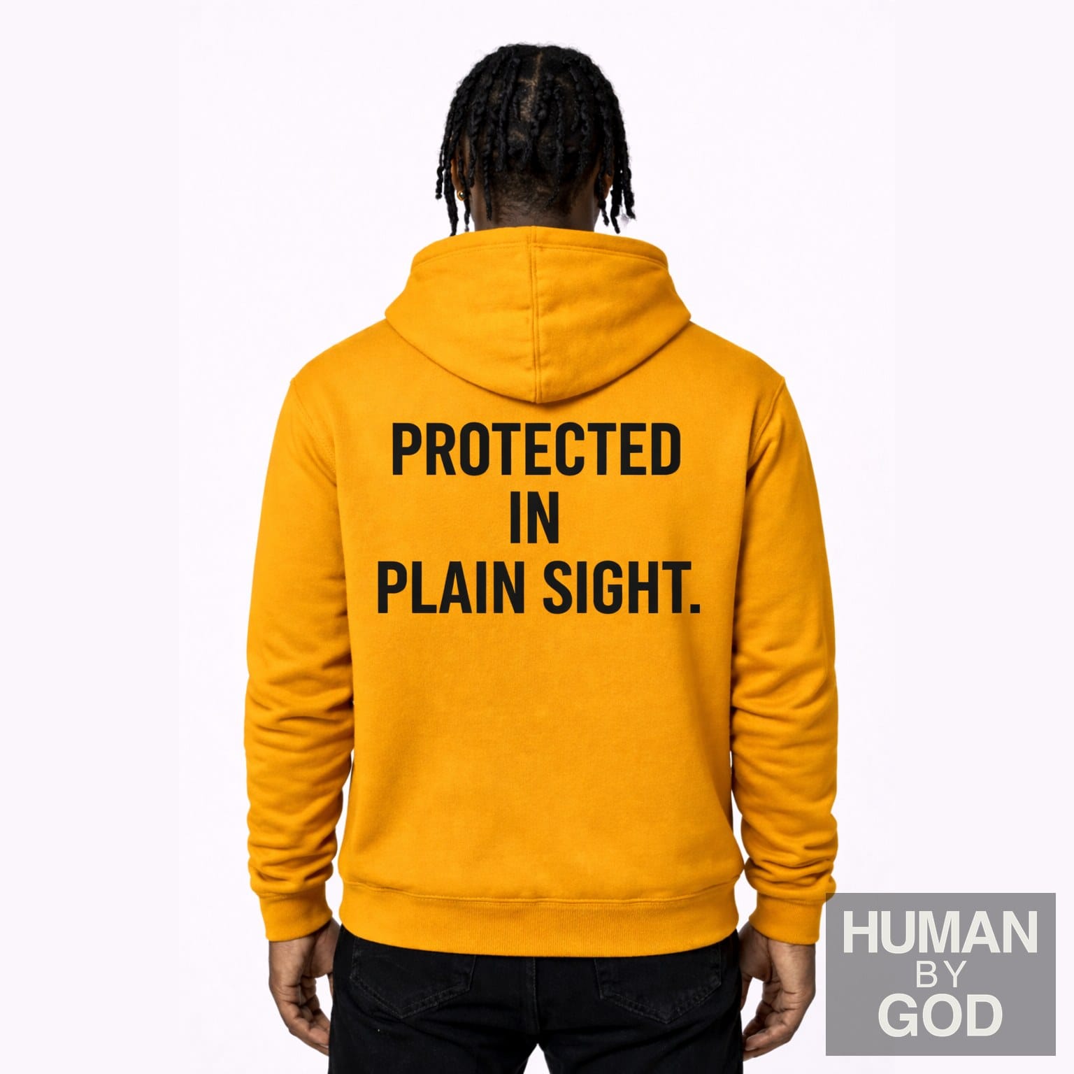 Protected in Plain Sight — Premium Faith Hoodie