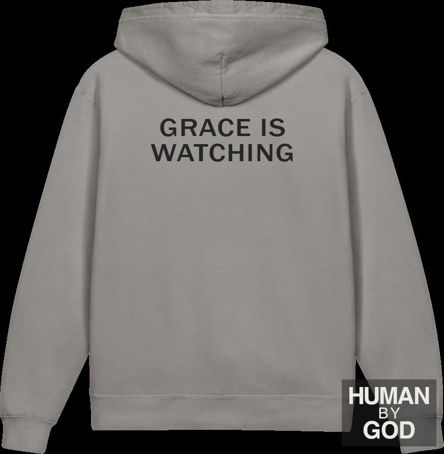 Grace Is Watching — Older Kids Faith Hoodie