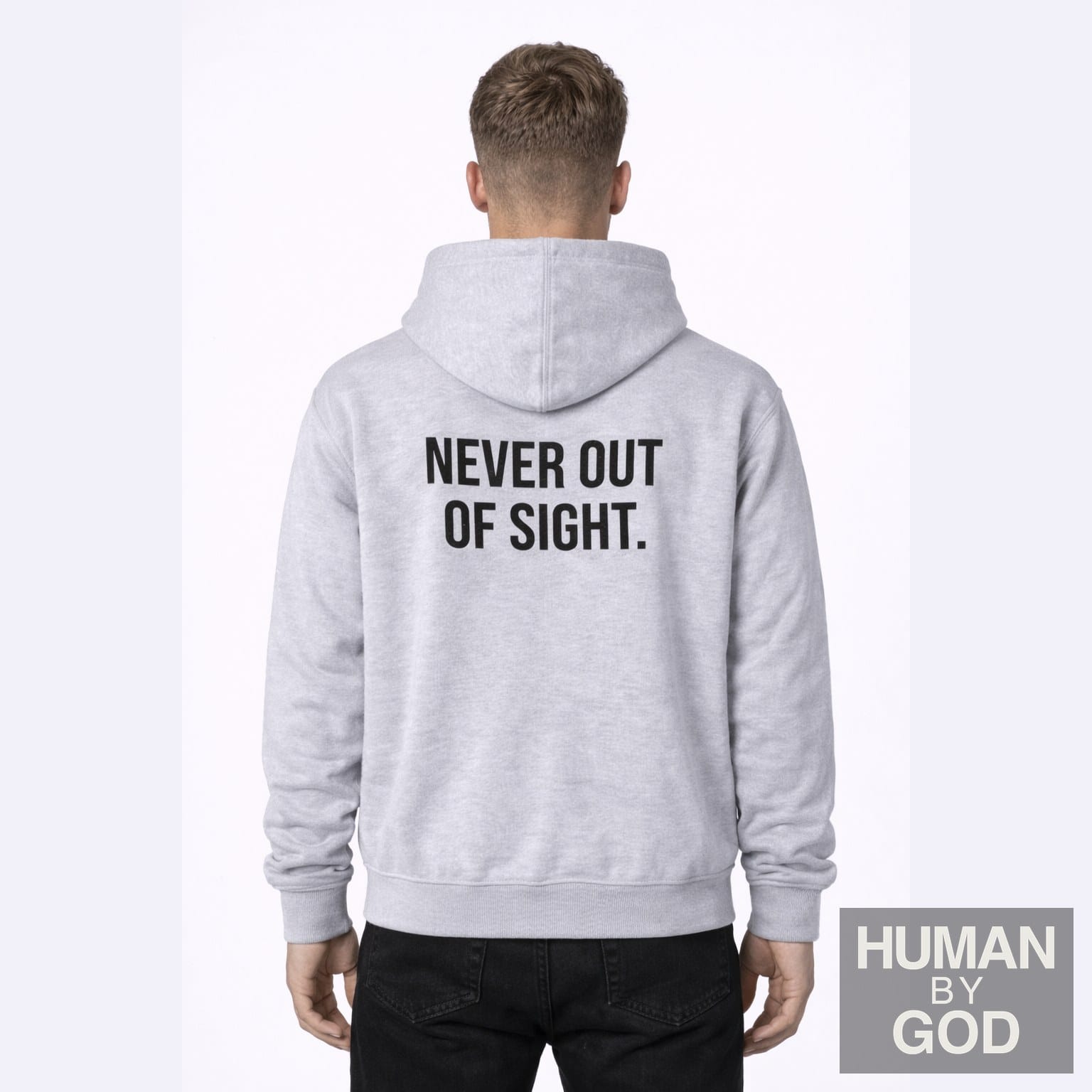 Never Out of Sight — Premium Faith Hoodie