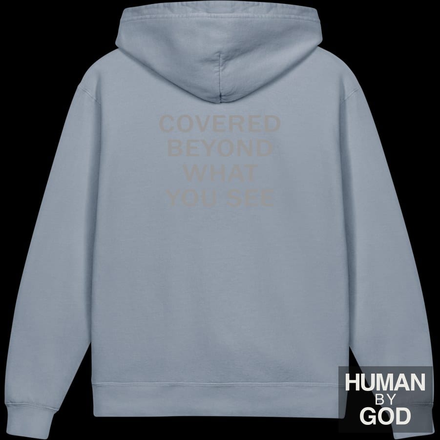 Covered Beyond What You See — Older Kids Faith Hoodie