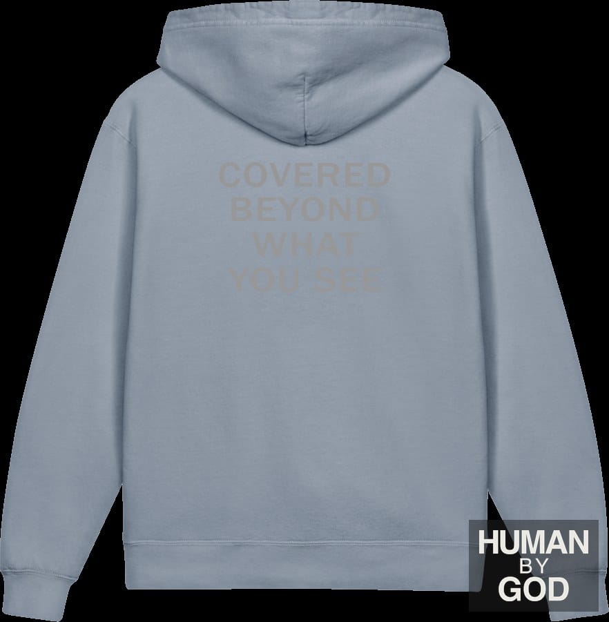Covered Beyond What You See — Older Kids Faith Hoodie