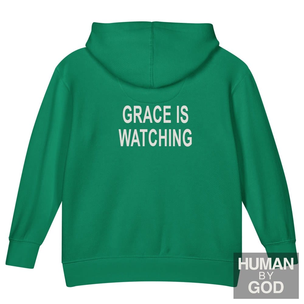 Grace Is Watching — Kids Faith Hoodie