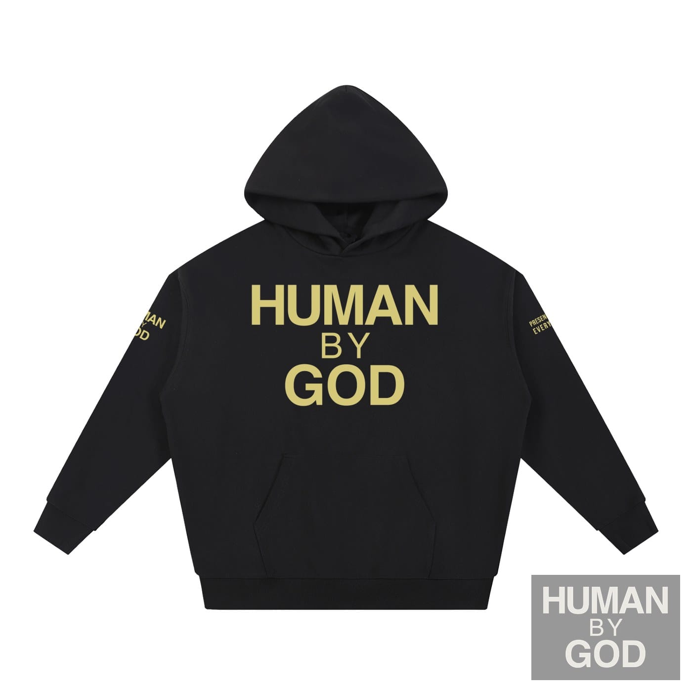 PRESENCE OVER EVERYTHING – Butter Oversized Hoodie